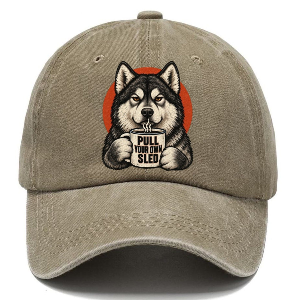 Alaskan Malamute Mug Truths Dog Mug Truths Classic Cap – Warm Sand