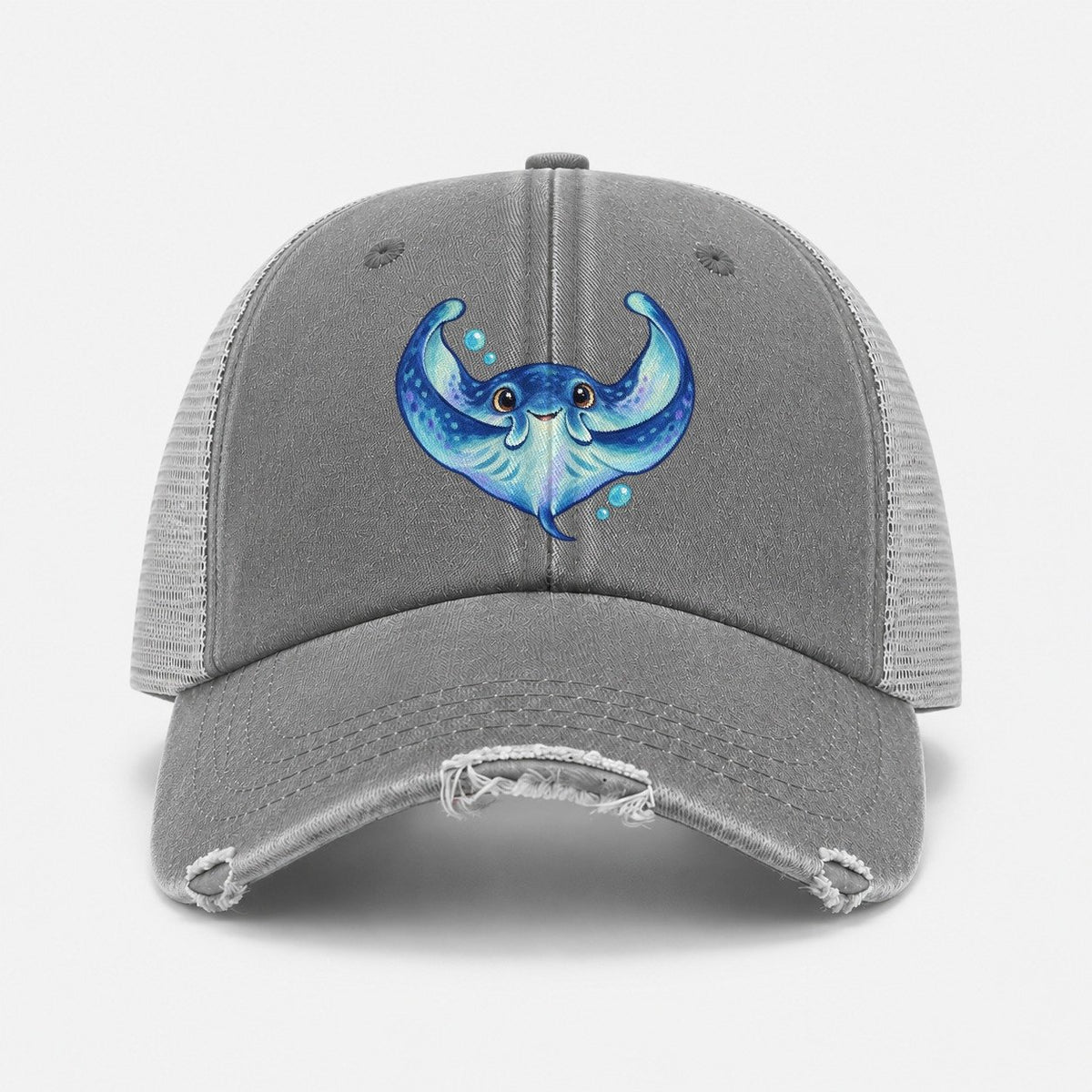 Grey — front view