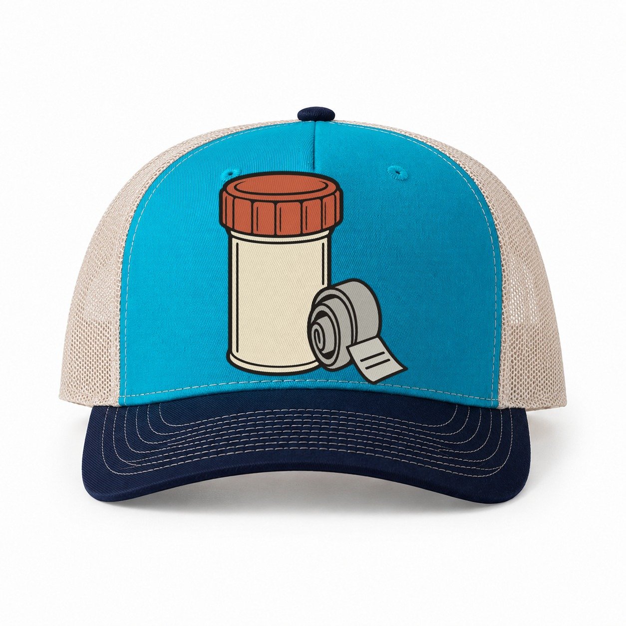 Teal-Navy — front view