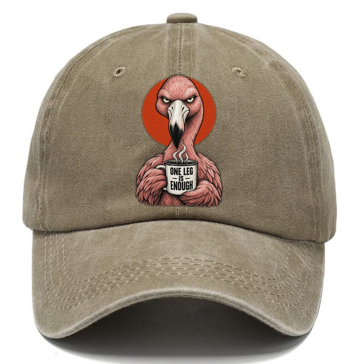 Flamingo Mug Truths Classic Cap – Warm Sand