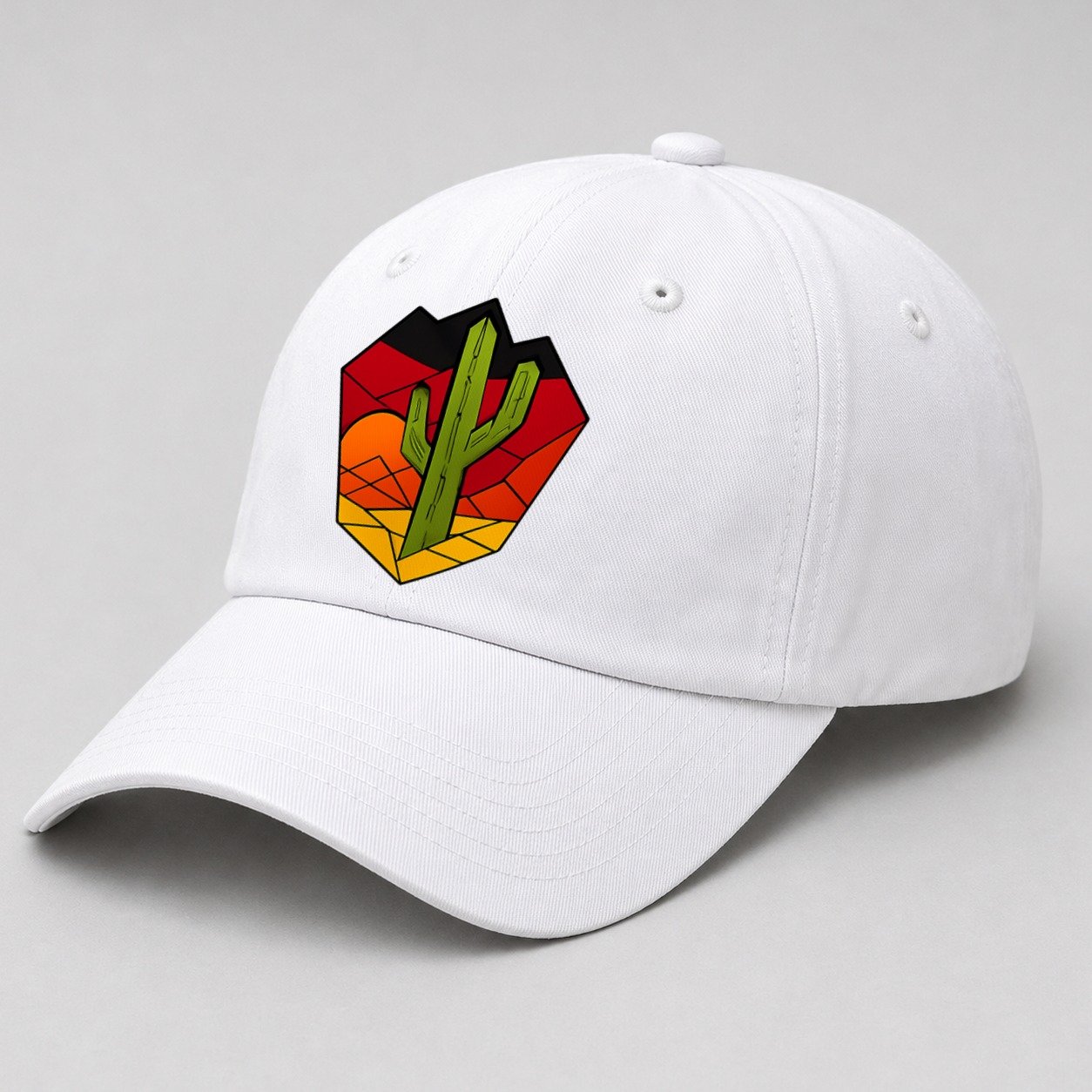 White — angle view