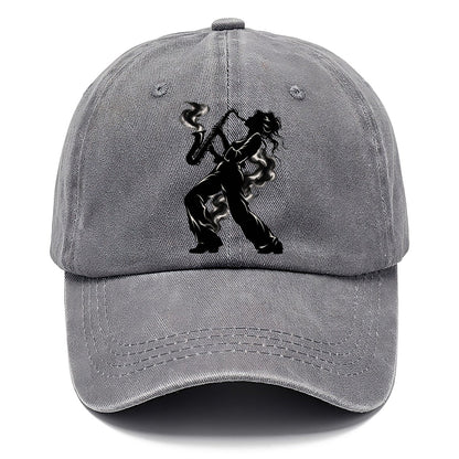 Woman Saxophone Player Classic Cap – Urban Haze