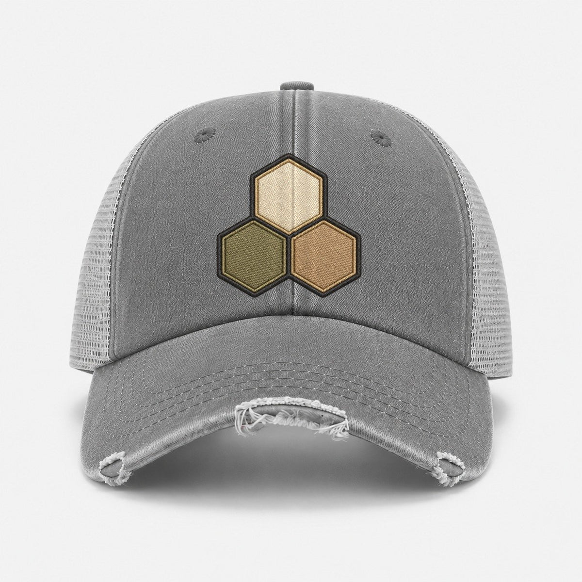 Grey — front view