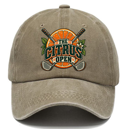The Citrus Open Golf Life Classic Cap – Warm Sand