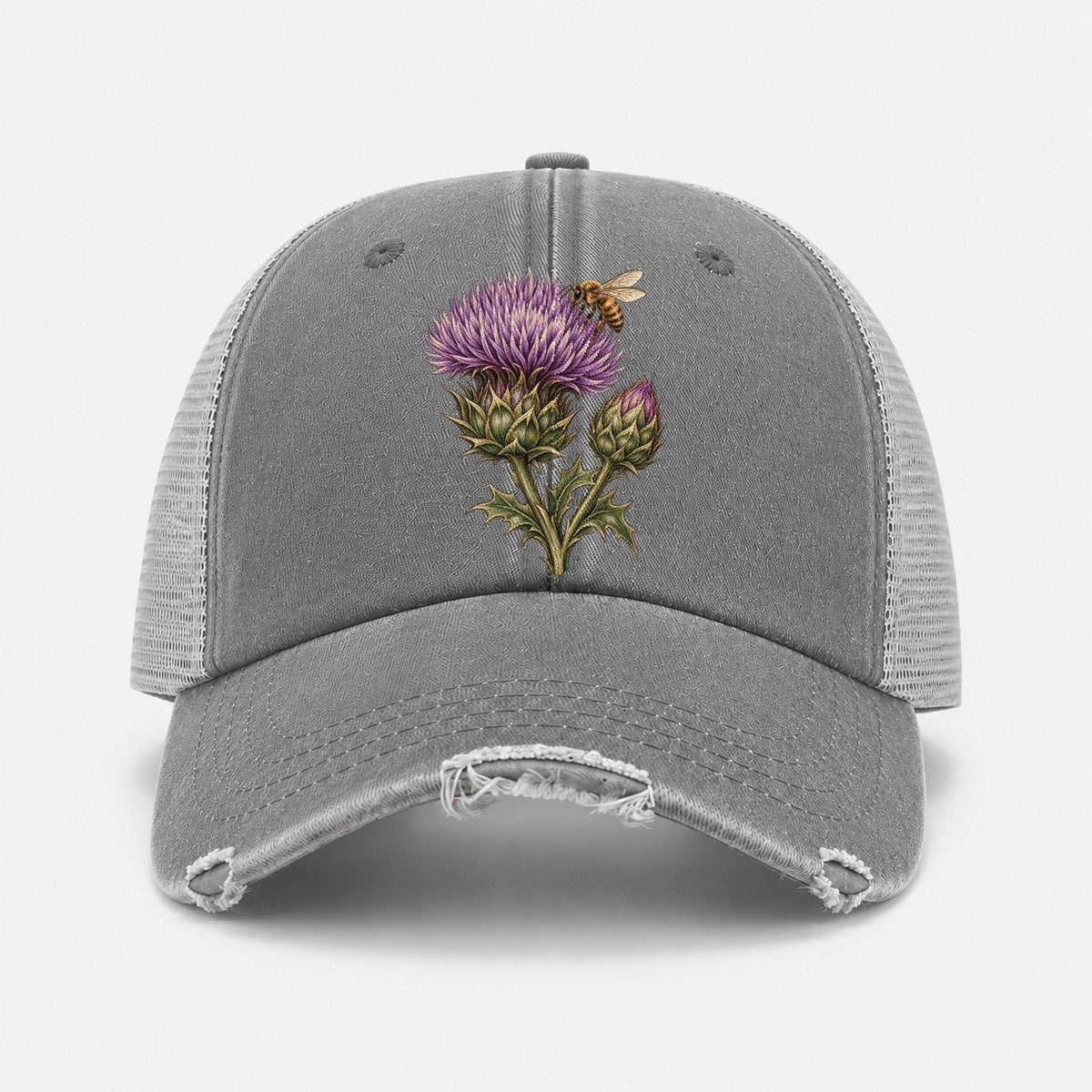 Grey — front view