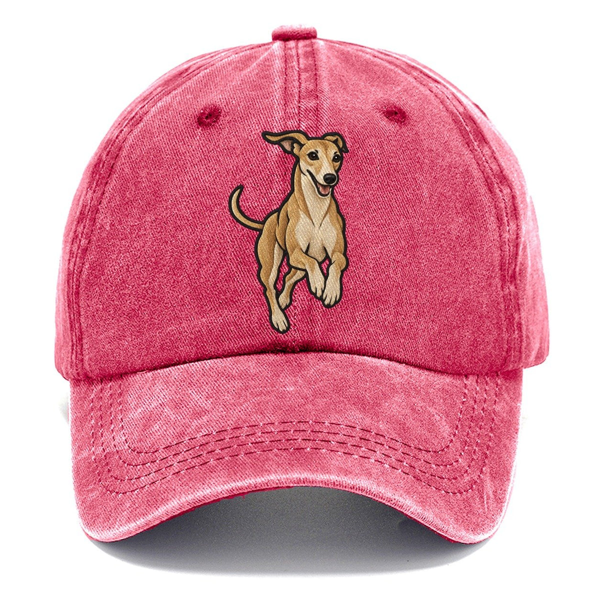 Whippet Bounding Fan Favorites Classic Cap – Pomegranate Blush