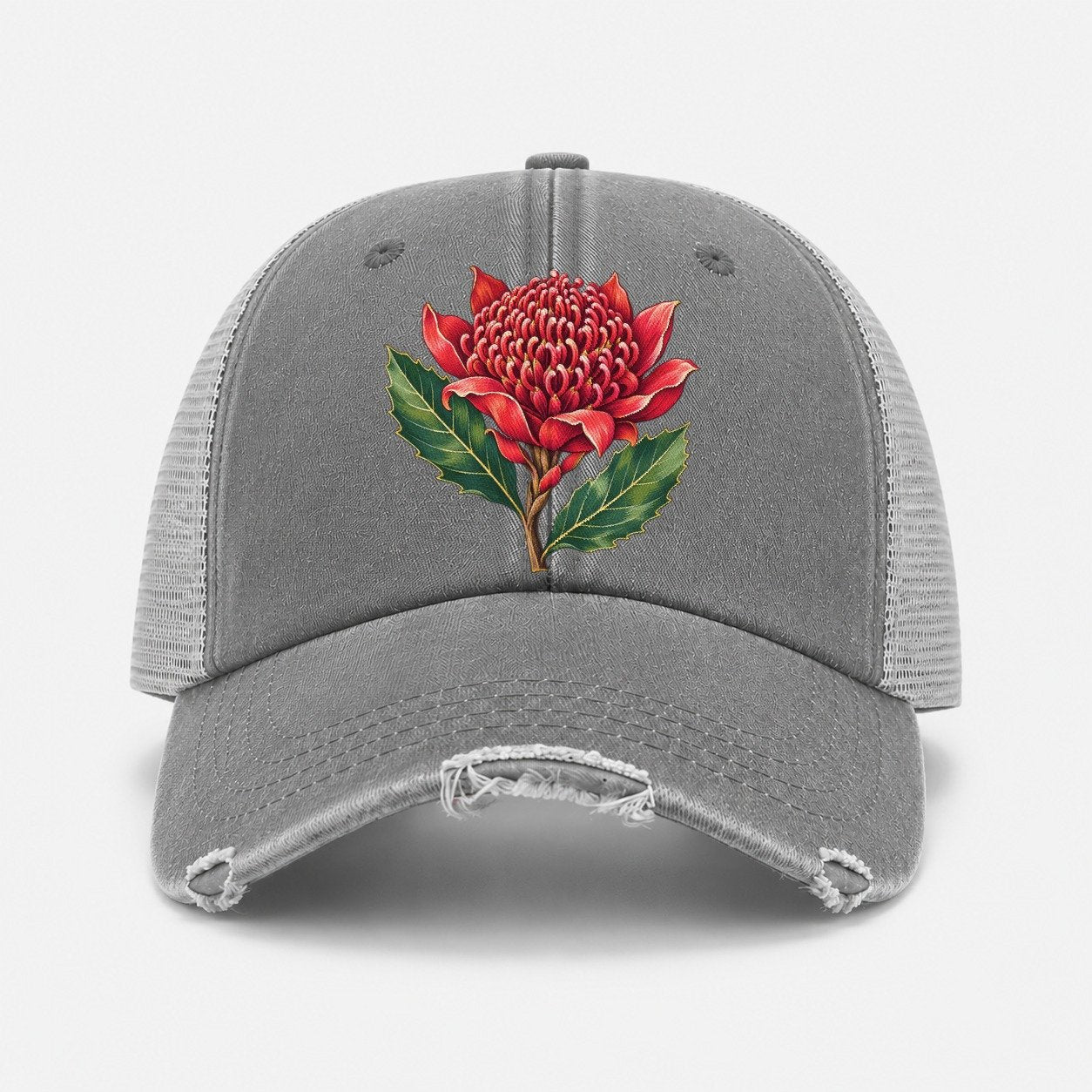 Grey — front view