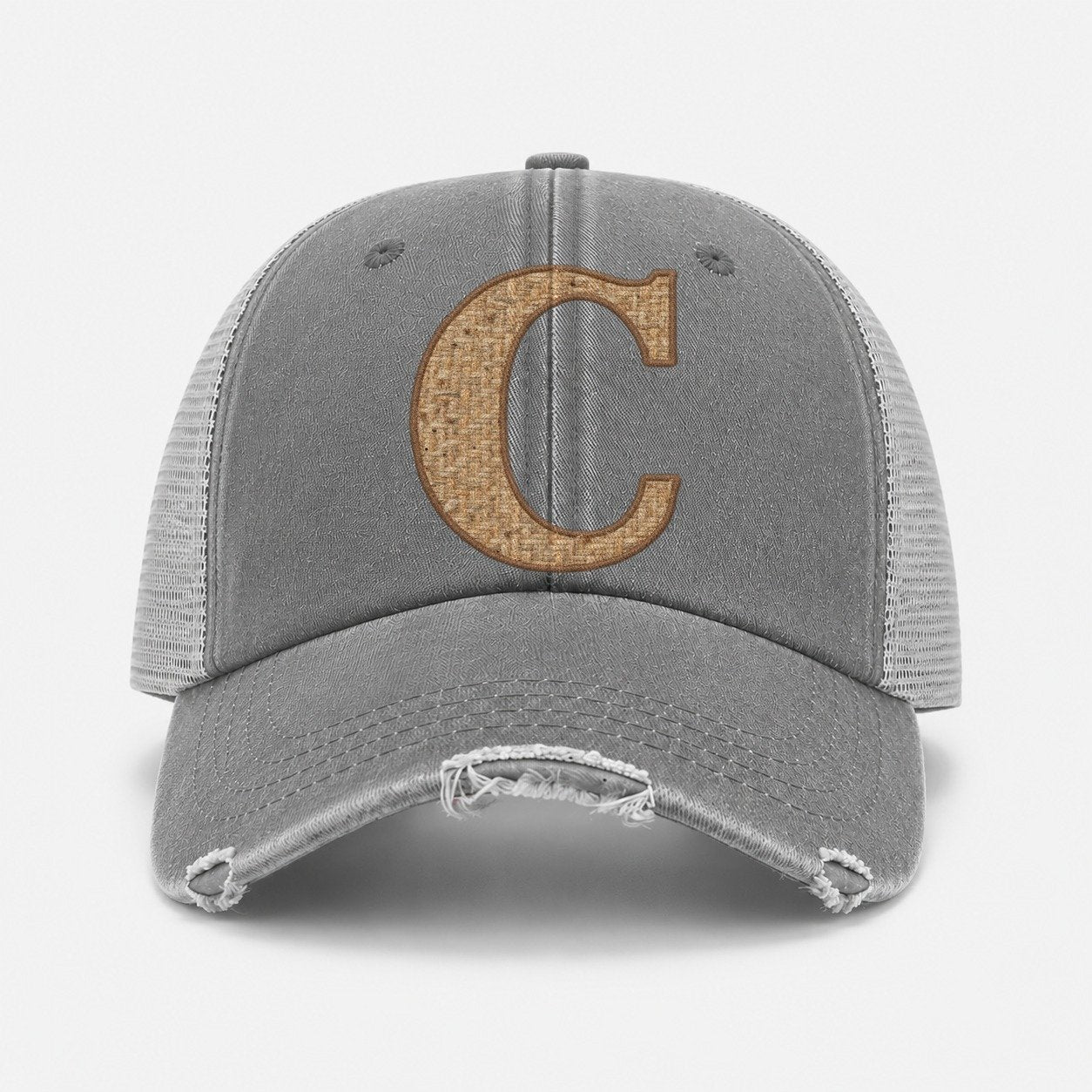 Grey — front view