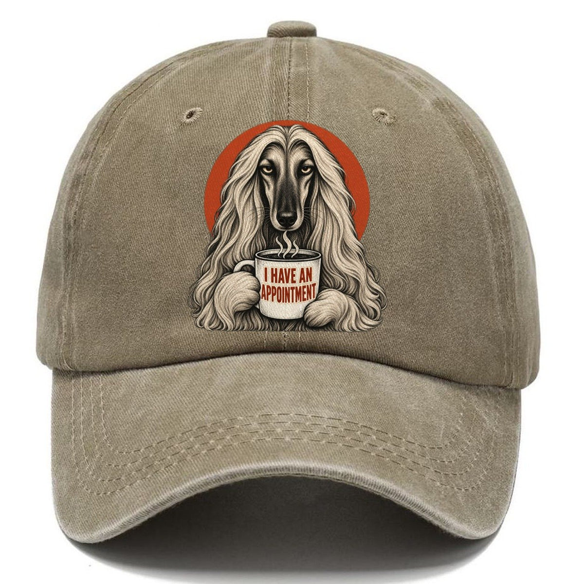Afghan Hound Mug Truths Dog Mug Truths Classic Cap – Warm Sand