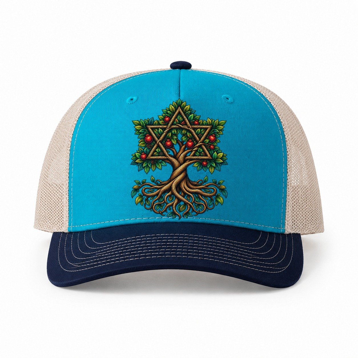 Teal-Navy — front view