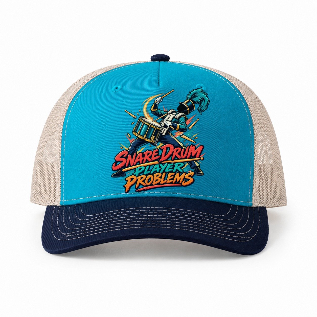 Teal-Navy — front view