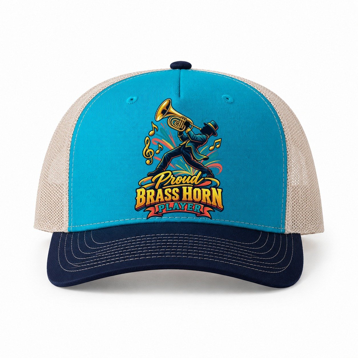 Teal-Navy — front view