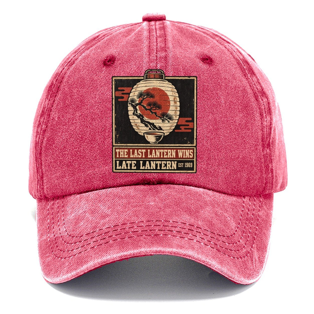 Late Lantern Izakaya Rules Classic Cap – Pomegranate Blush