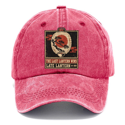 Late Lantern Izakaya Rules Classic Cap – Pomegranate Blush