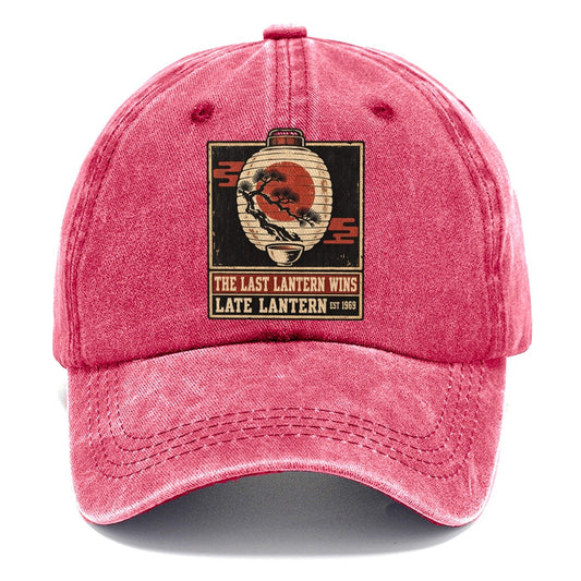 Late Lantern Izakaya Rules Classic Cap – Pomegranate Blush