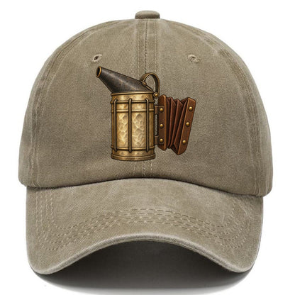 Tin Bee Smoker Beekeeping Classic Cap – Warm Sand