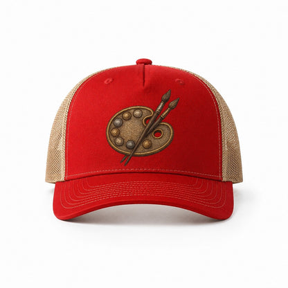 Red-Khaki — front view