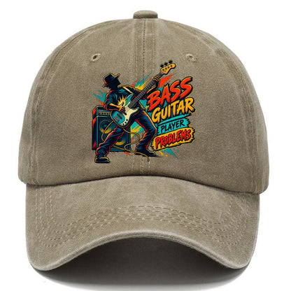 Bass Guitar Player Problems Music Instruments Classic Cap – Warm Sand