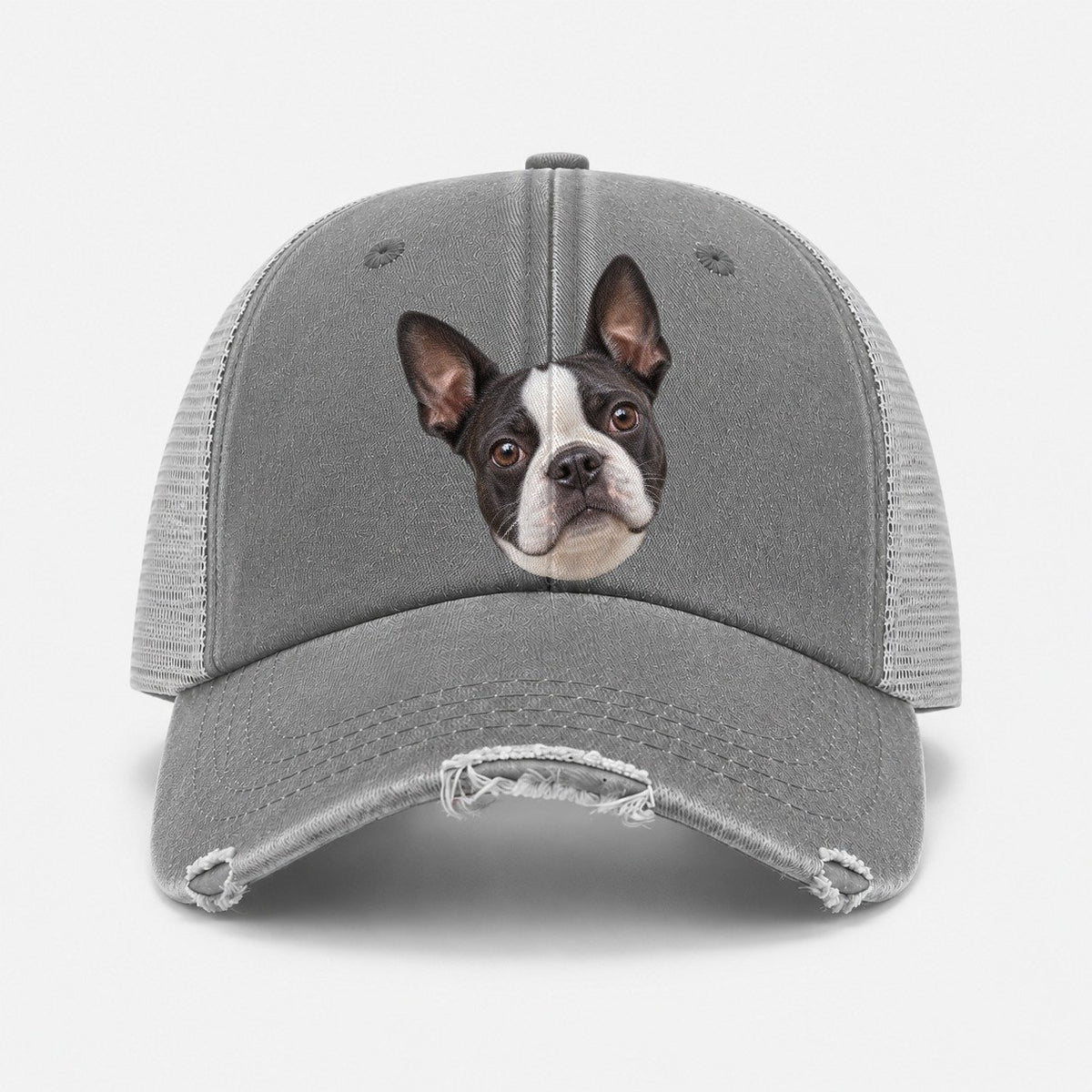 Grey — front view