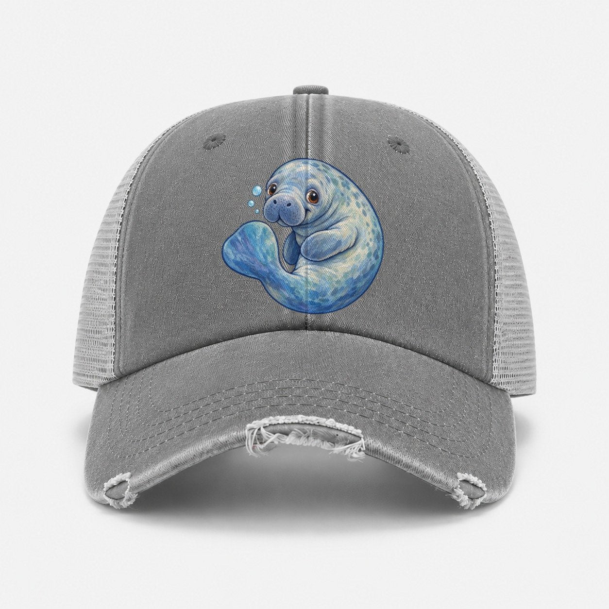 Grey — front view