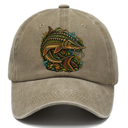 Lake Sturgeon Armor Fishing Club Classic Cap – Warm Sand