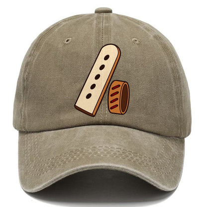 Belt End And Punched Holes Leathercraft Classic Cap – Warm Sand