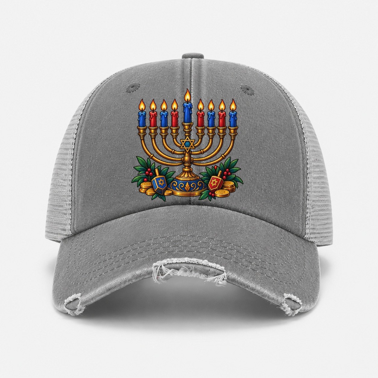 Grey — front view