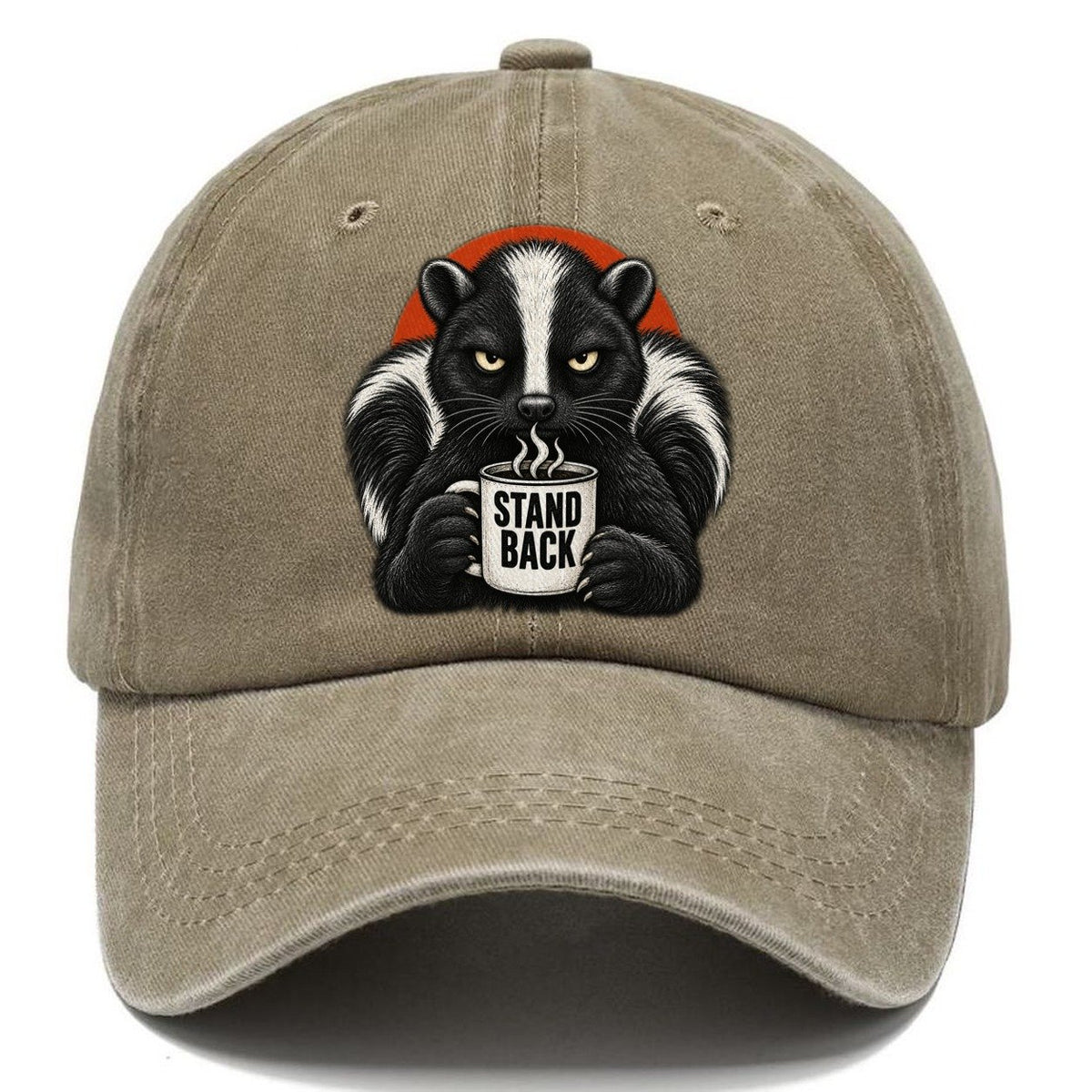 Skunk Mug Truths Classic Cap – Warm Sand