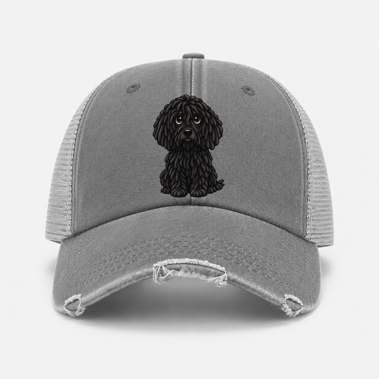 Grey — front view