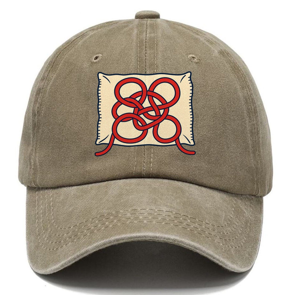 The Tangle And Needlework Classic Cap – Warm Sand