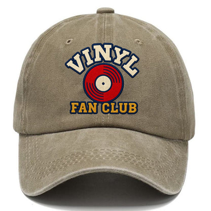 Vinyl Fan Club Classic Cap – Warm Sand