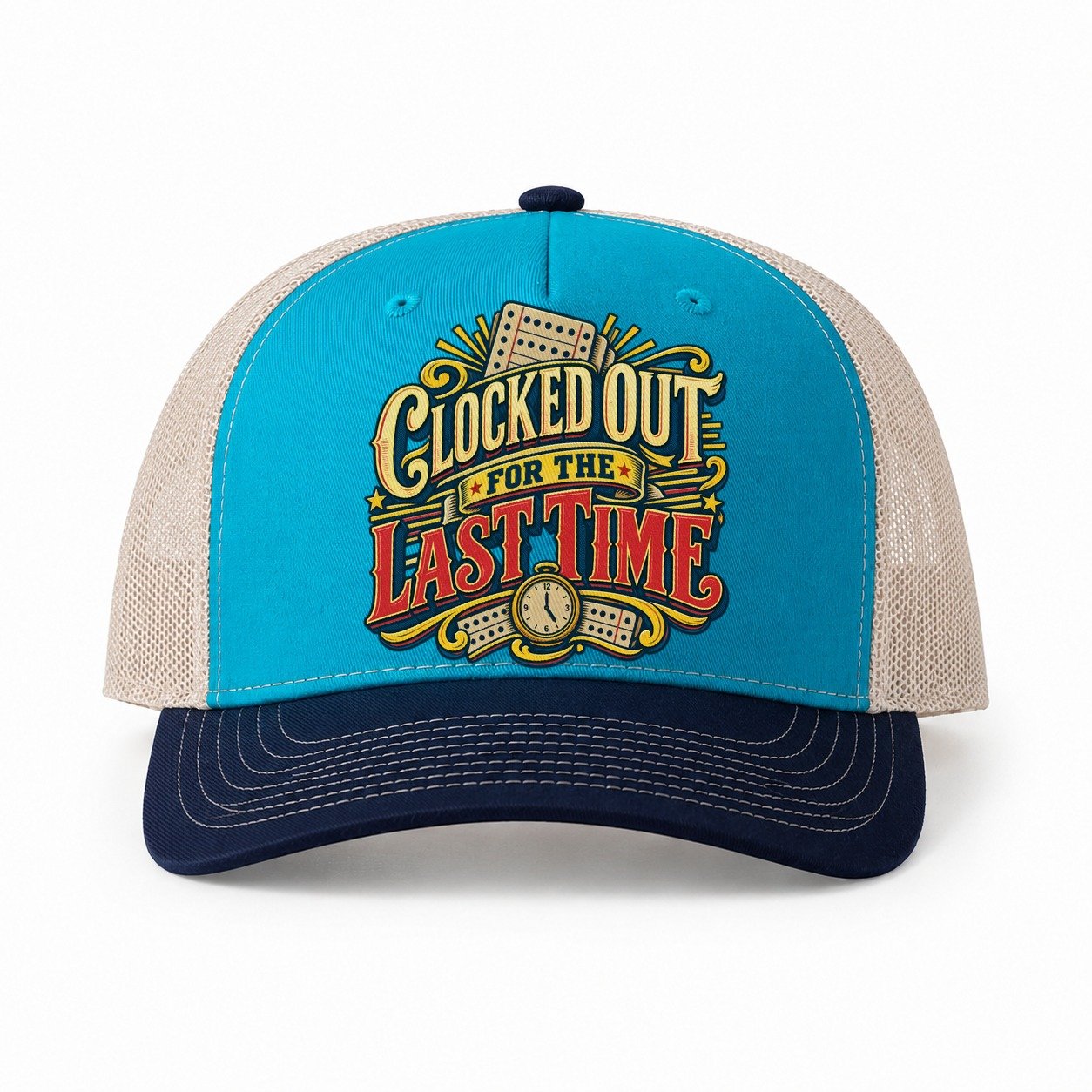 Teal-Navy — front view