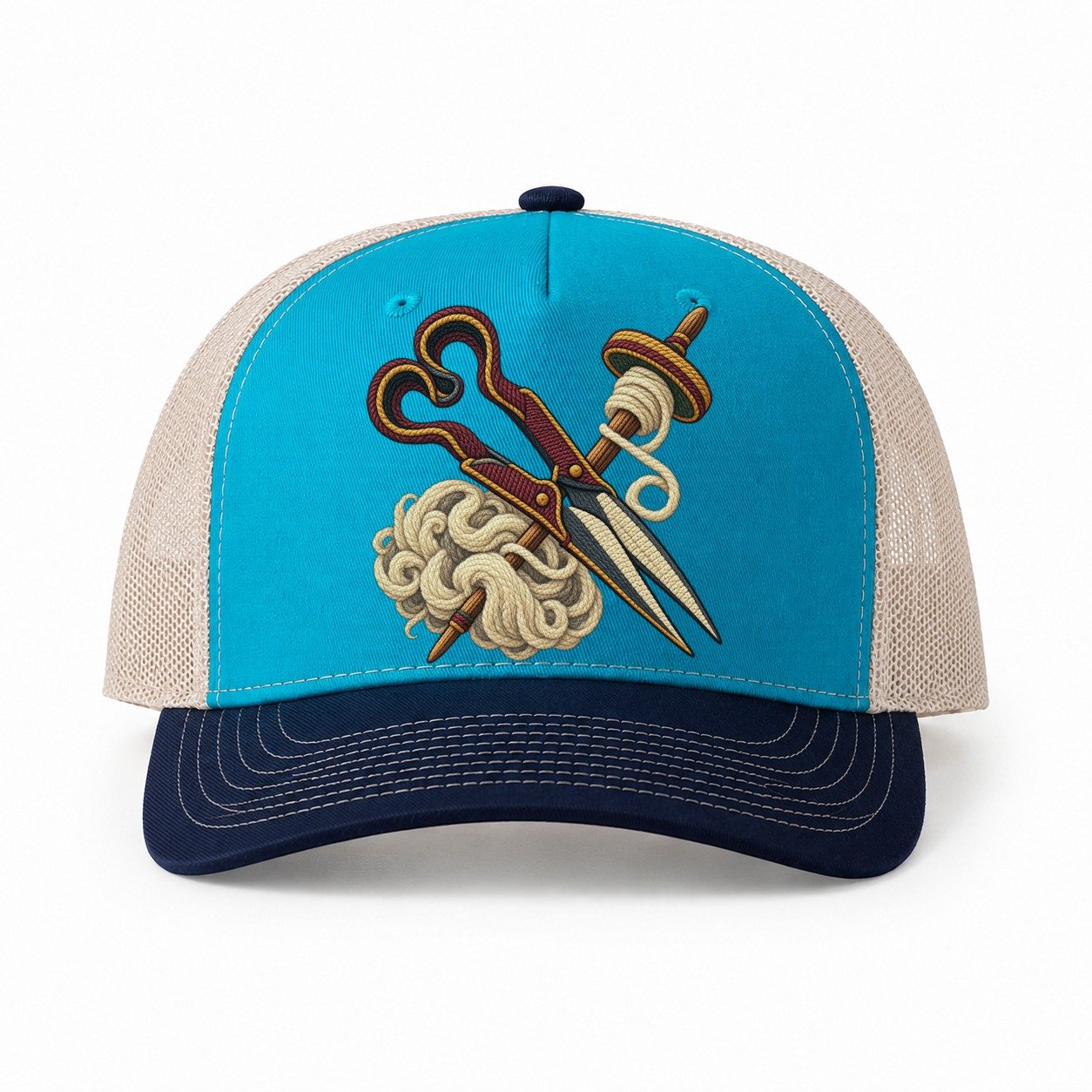 Teal-Navy — front view