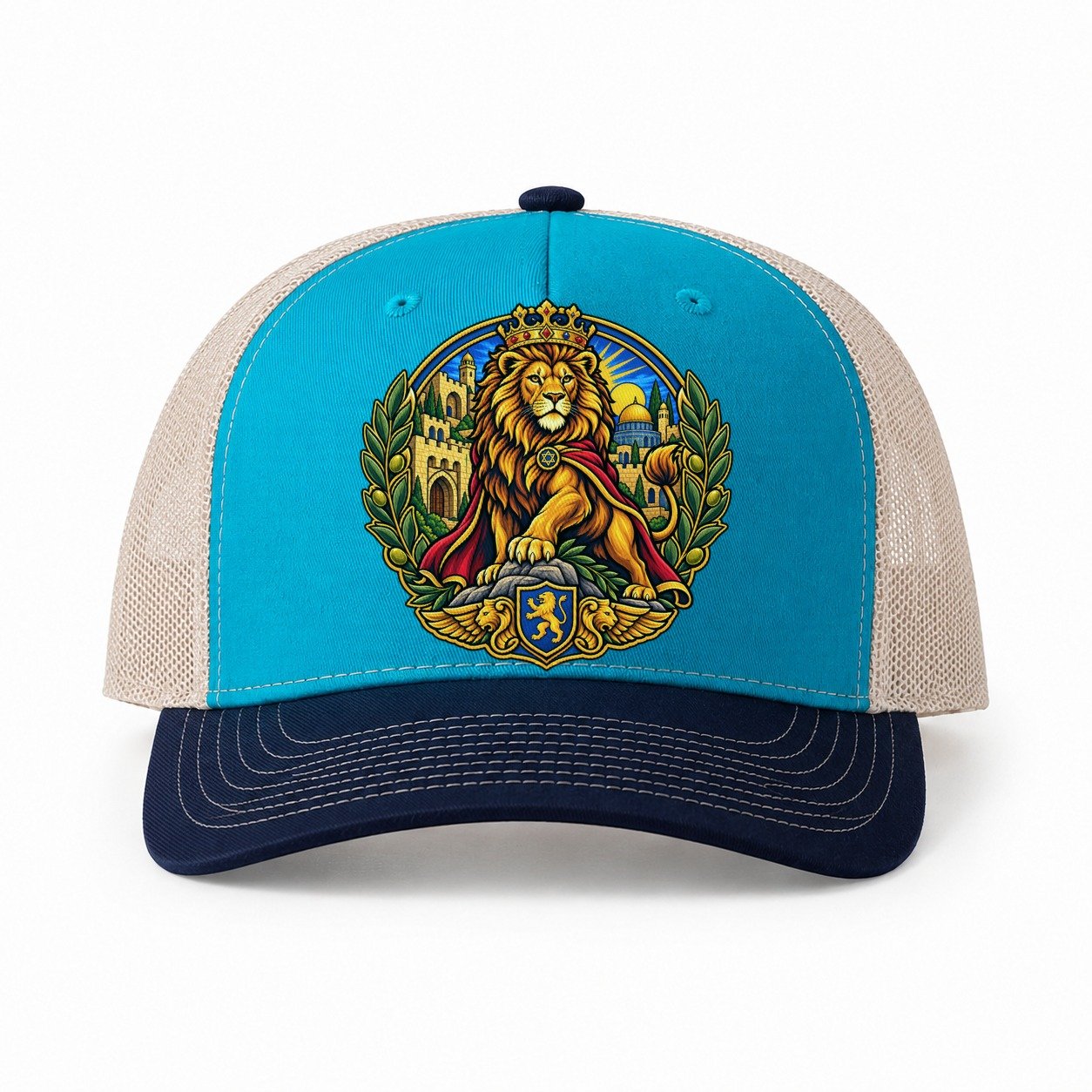 Teal-Navy — front view