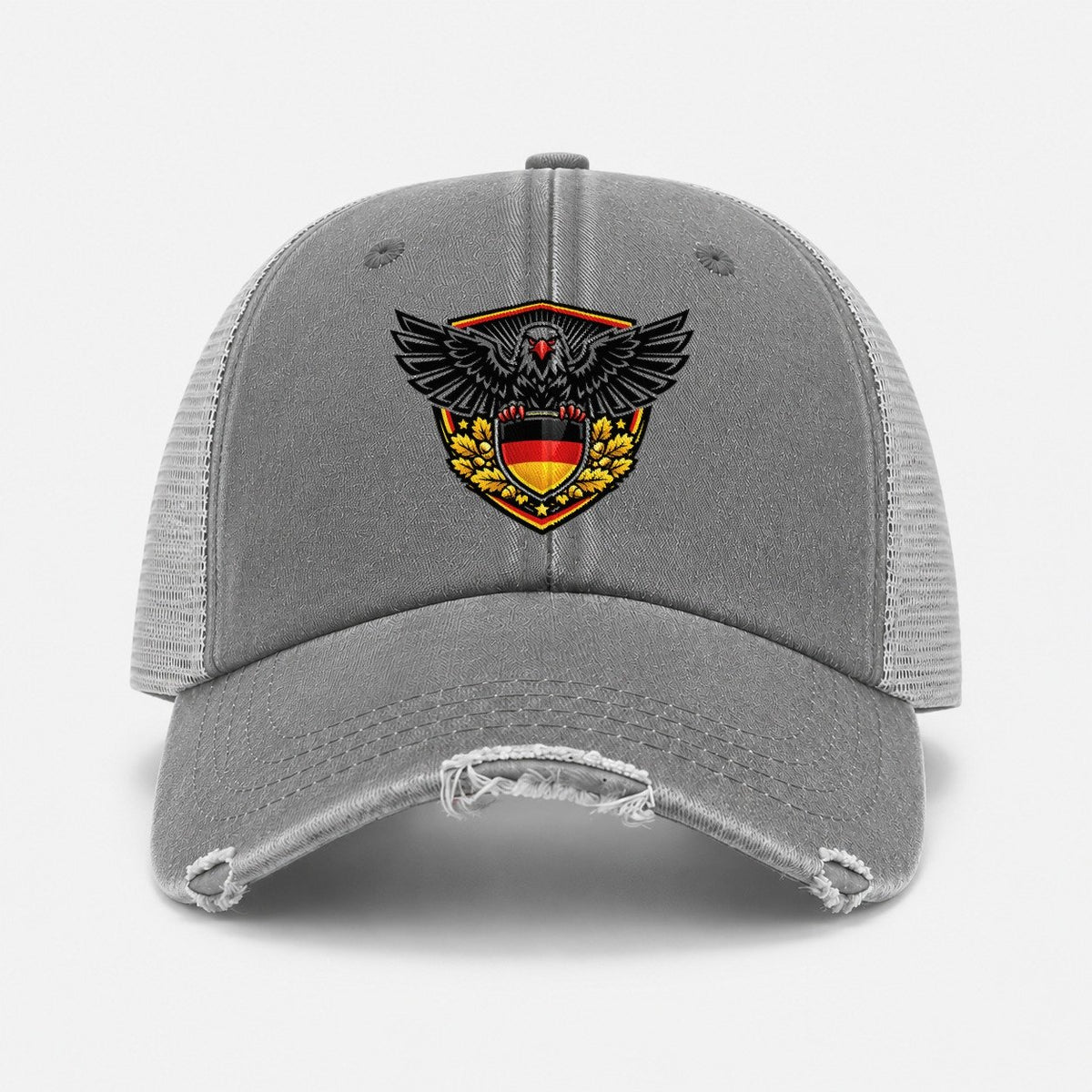 Grey — front view