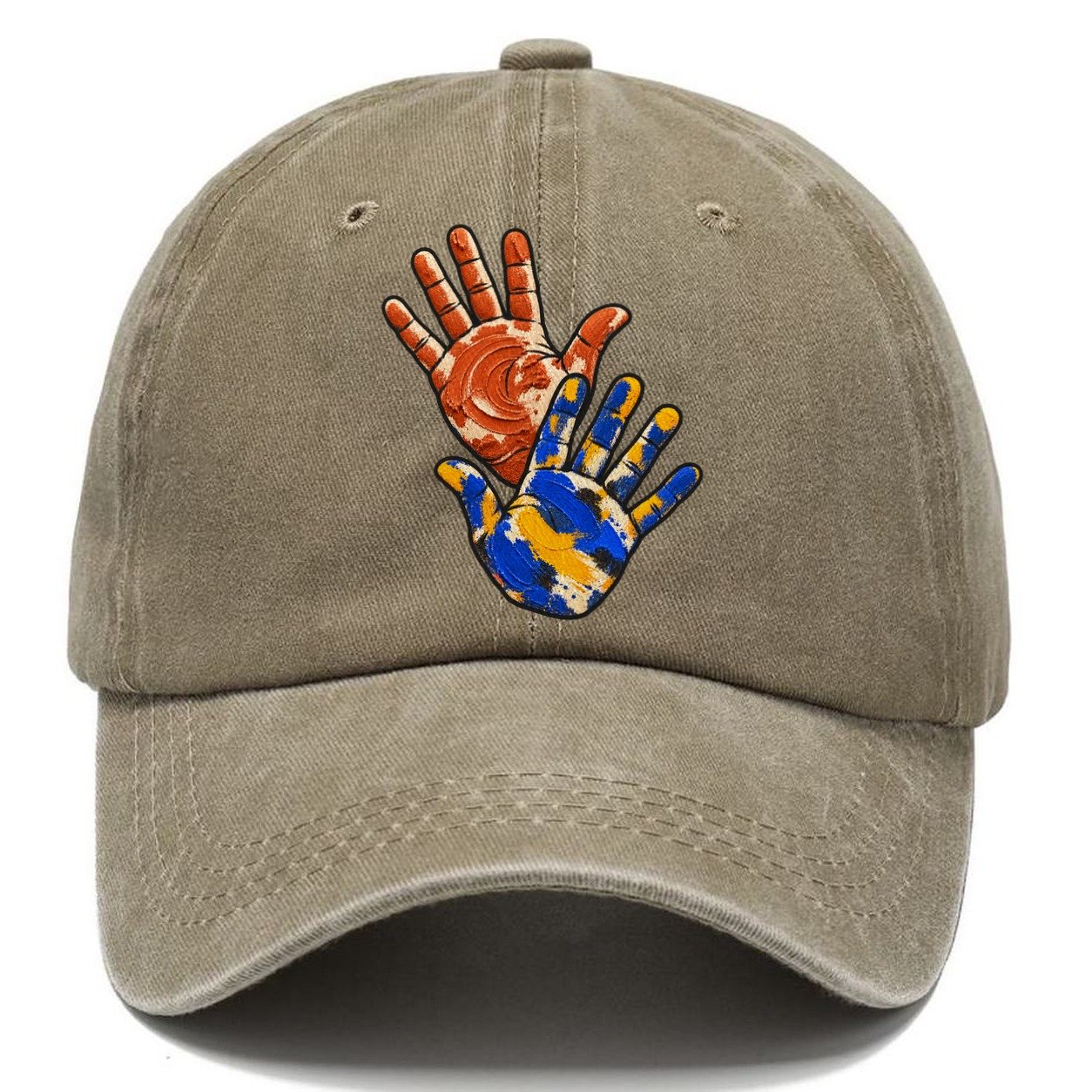 Clay And Color Hands Clay Color Makers Classic Cap – Warm Sand