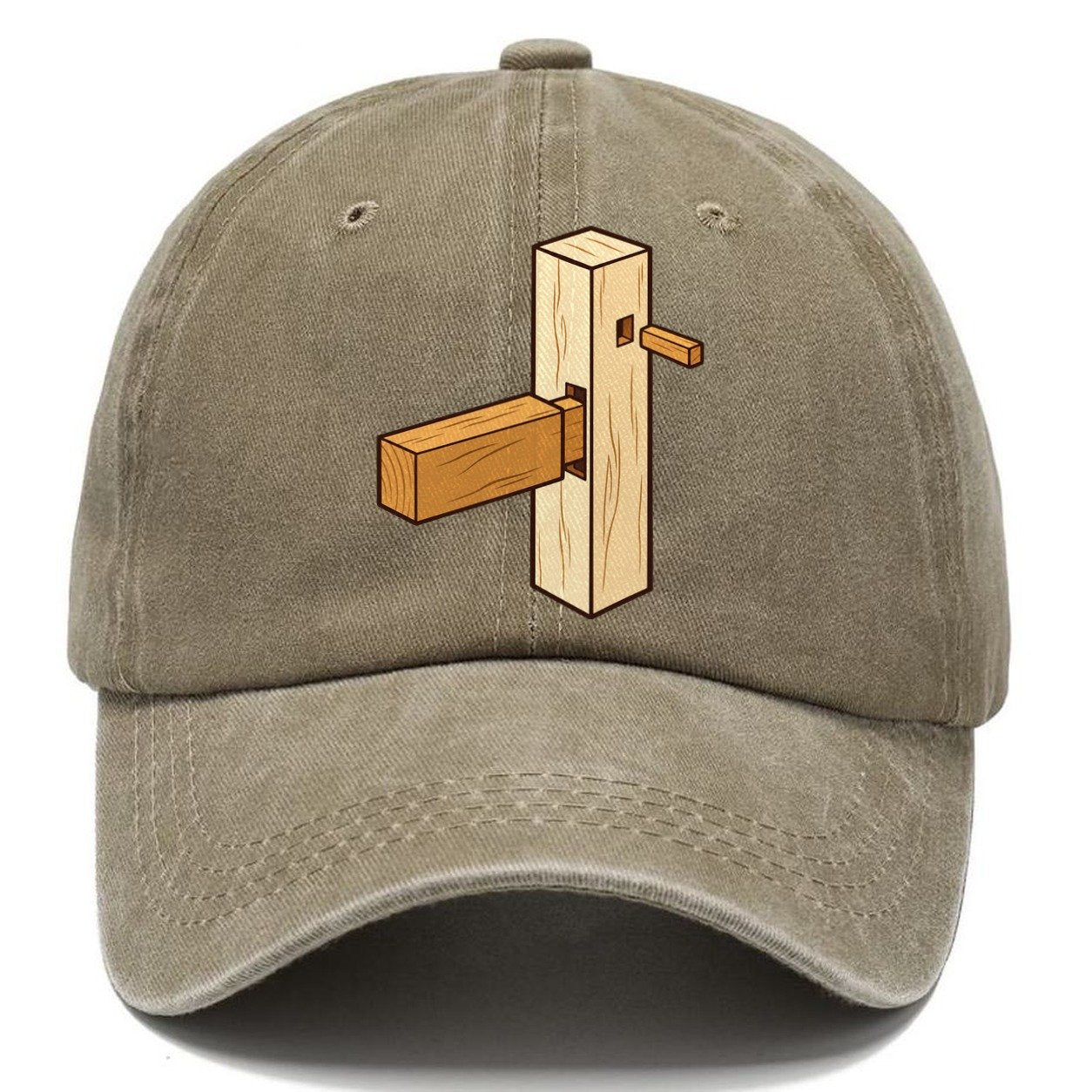 Mortise And Tenon Woodworking Classic Cap – Warm Sand