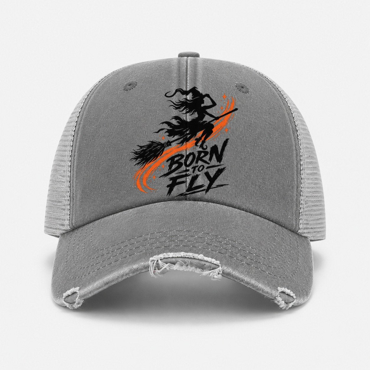 Grey — front view