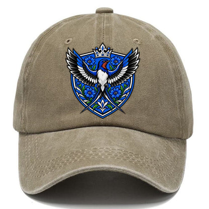 Estonia Heraldic Crest Country Logos Classic Cap – Warm Sand