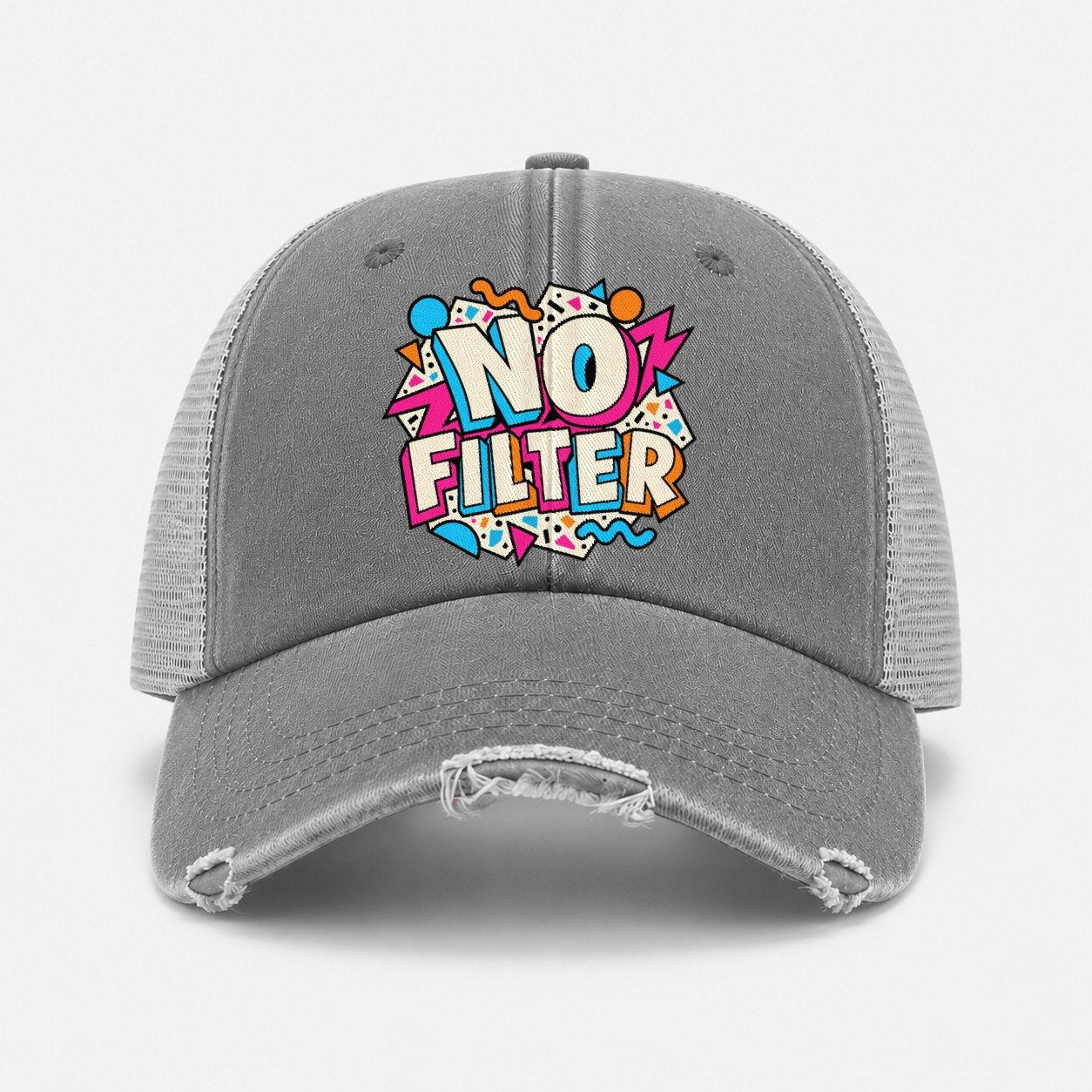 Grey — front view