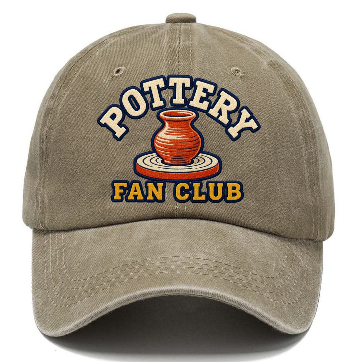 Pottery Fan Club Classic Cap – Warm Sand