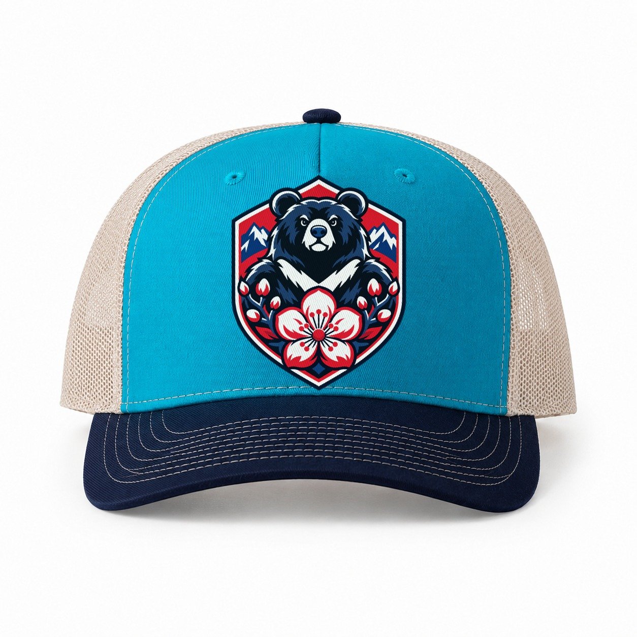 Teal-Navy — front view