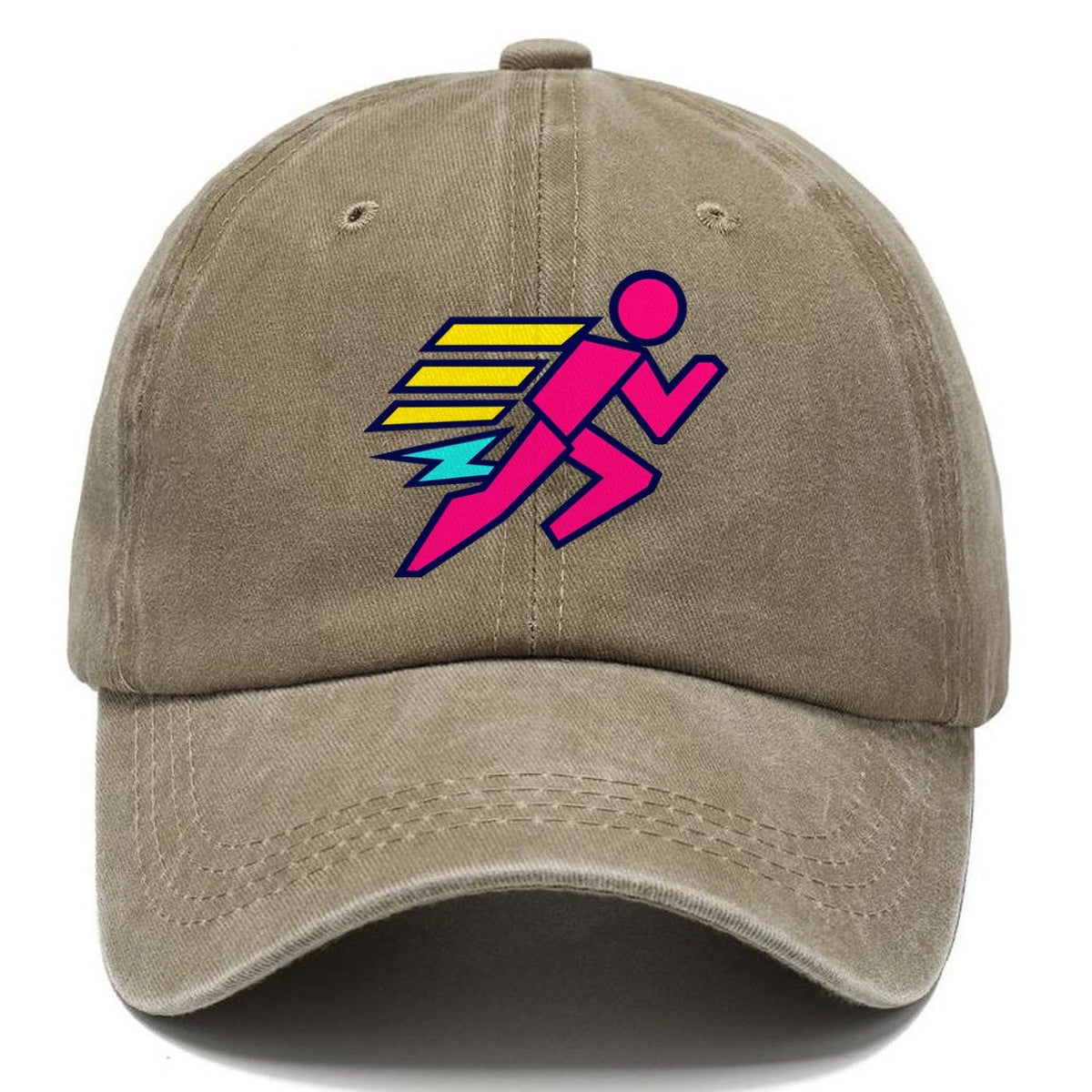 Slab Runner Splash 90S Running Clubs Classic Cap – Warm Sand