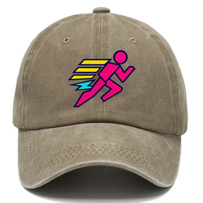 Slab Runner Splash 90S Running Clubs Classic Cap – Warm Sand