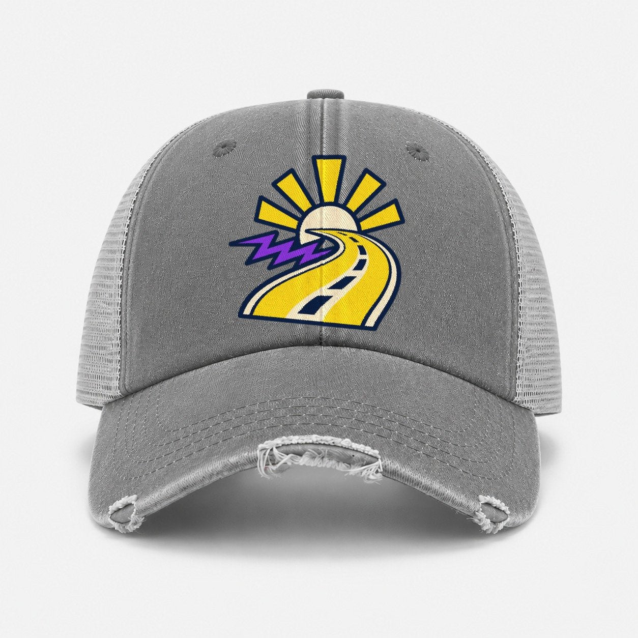 Grey — front view
