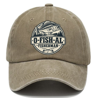 Ofishal Fisherman Fishing Elegant Classic Cap – Warm Sand