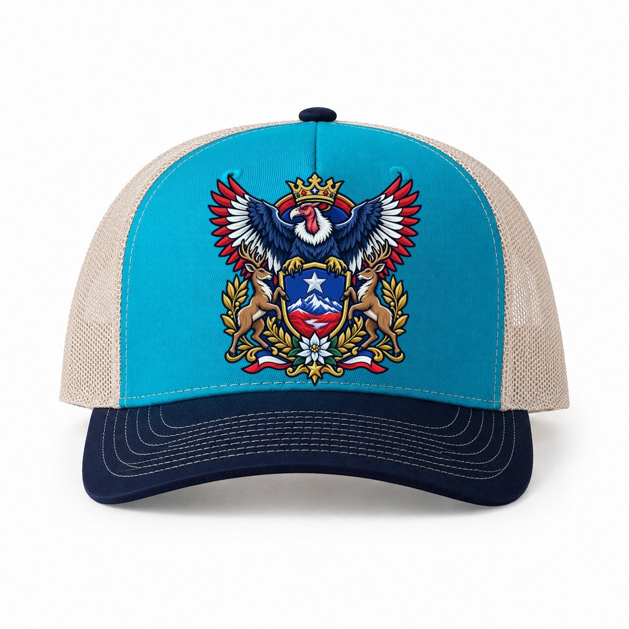 Teal-Navy — front view