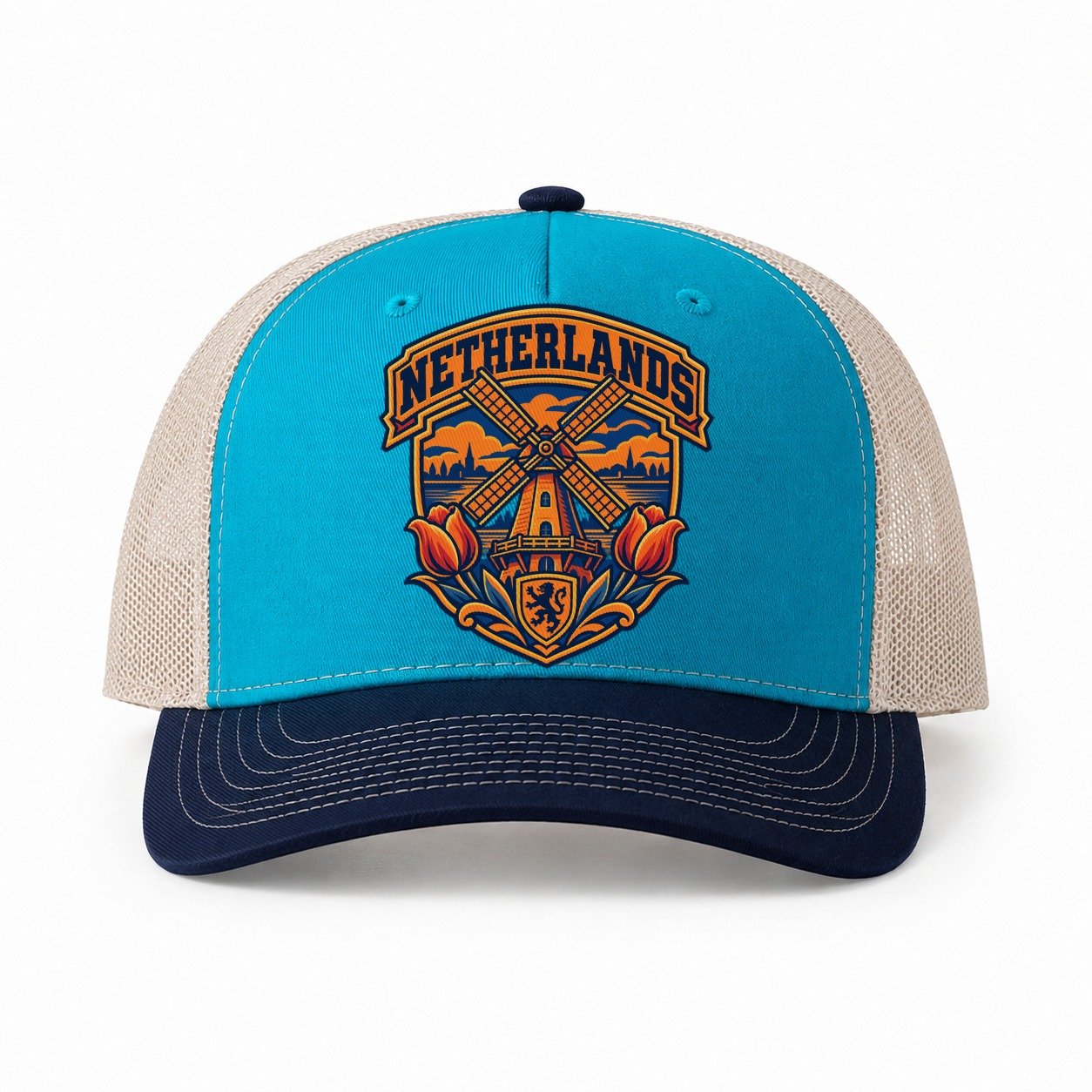 Teal-Navy — front view