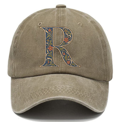 Wildflower R Monogram Classic Cap – Warm Sand