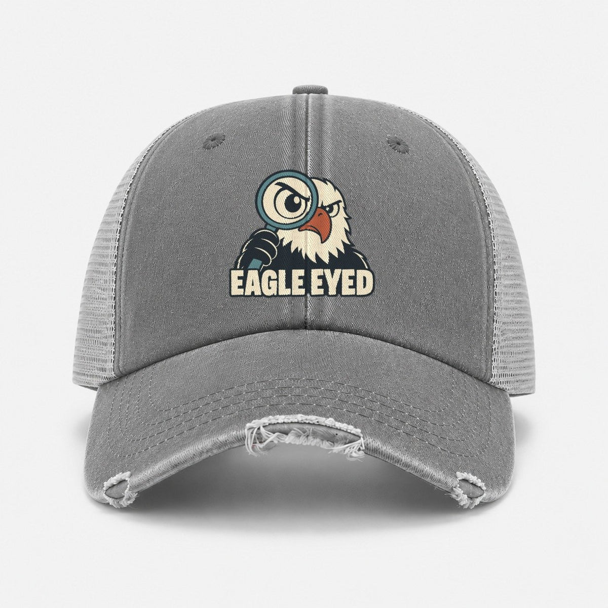 Grey — front view